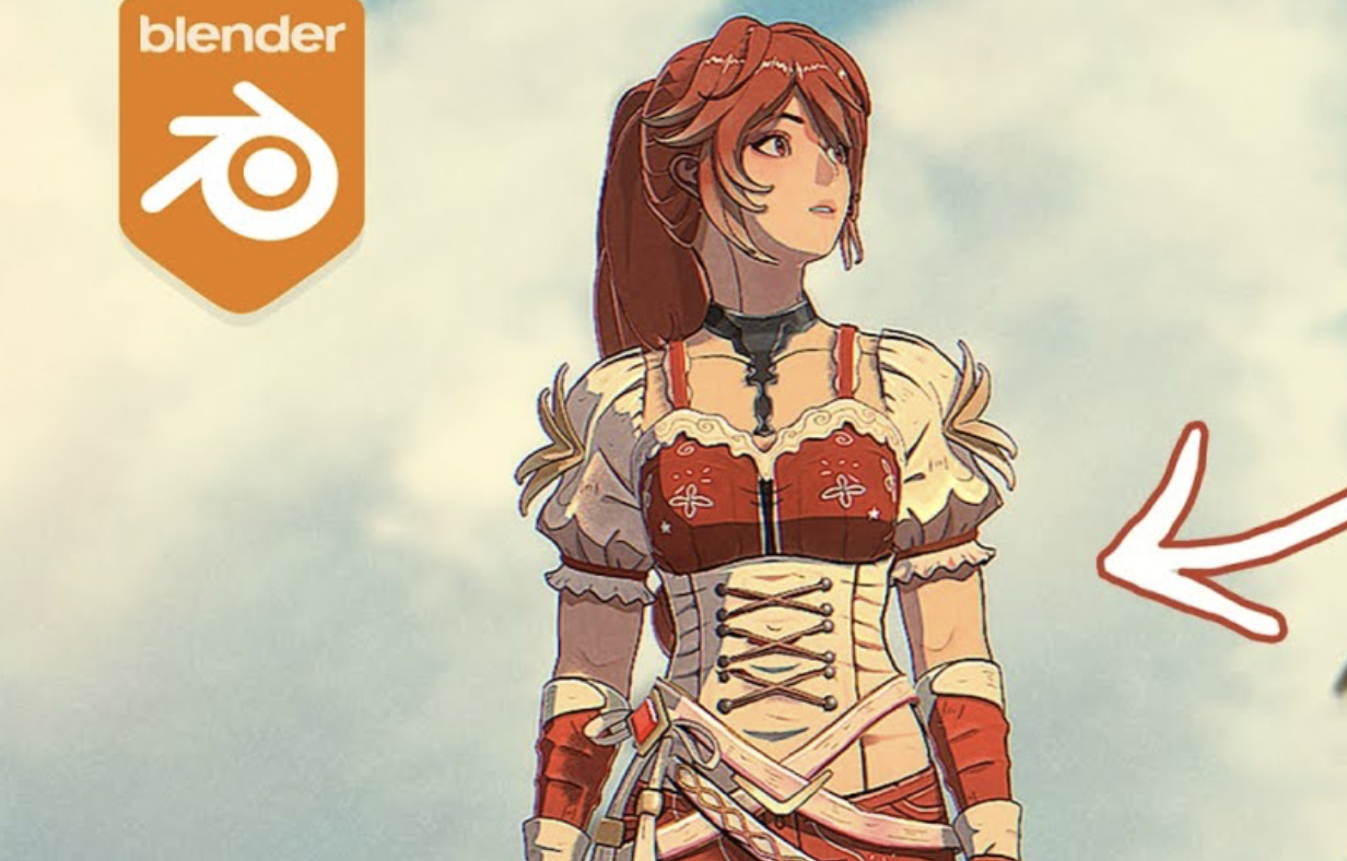 我花了 80 个小时在 Blender 中制作一部动漫电影！