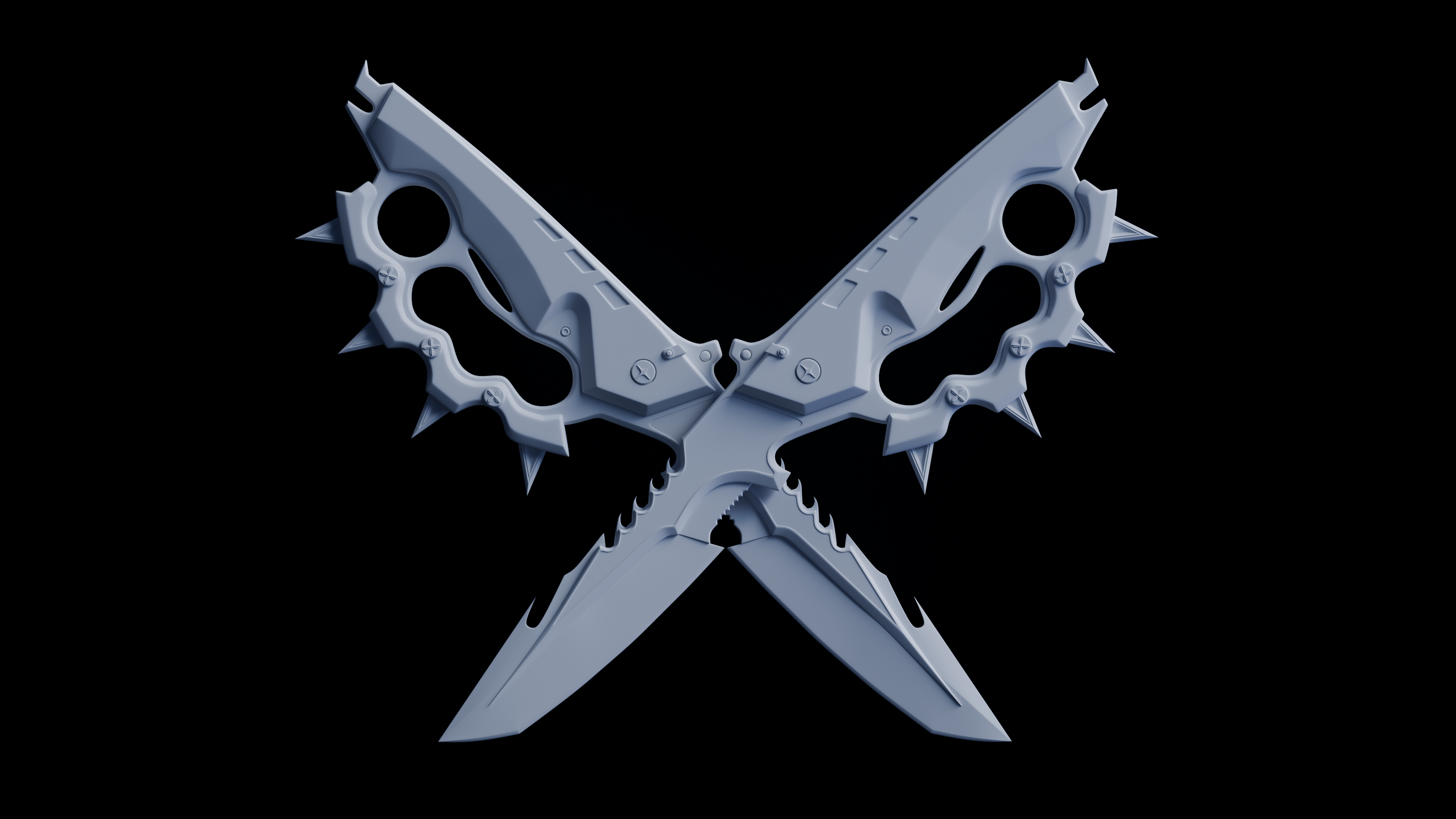 Blender武器建模