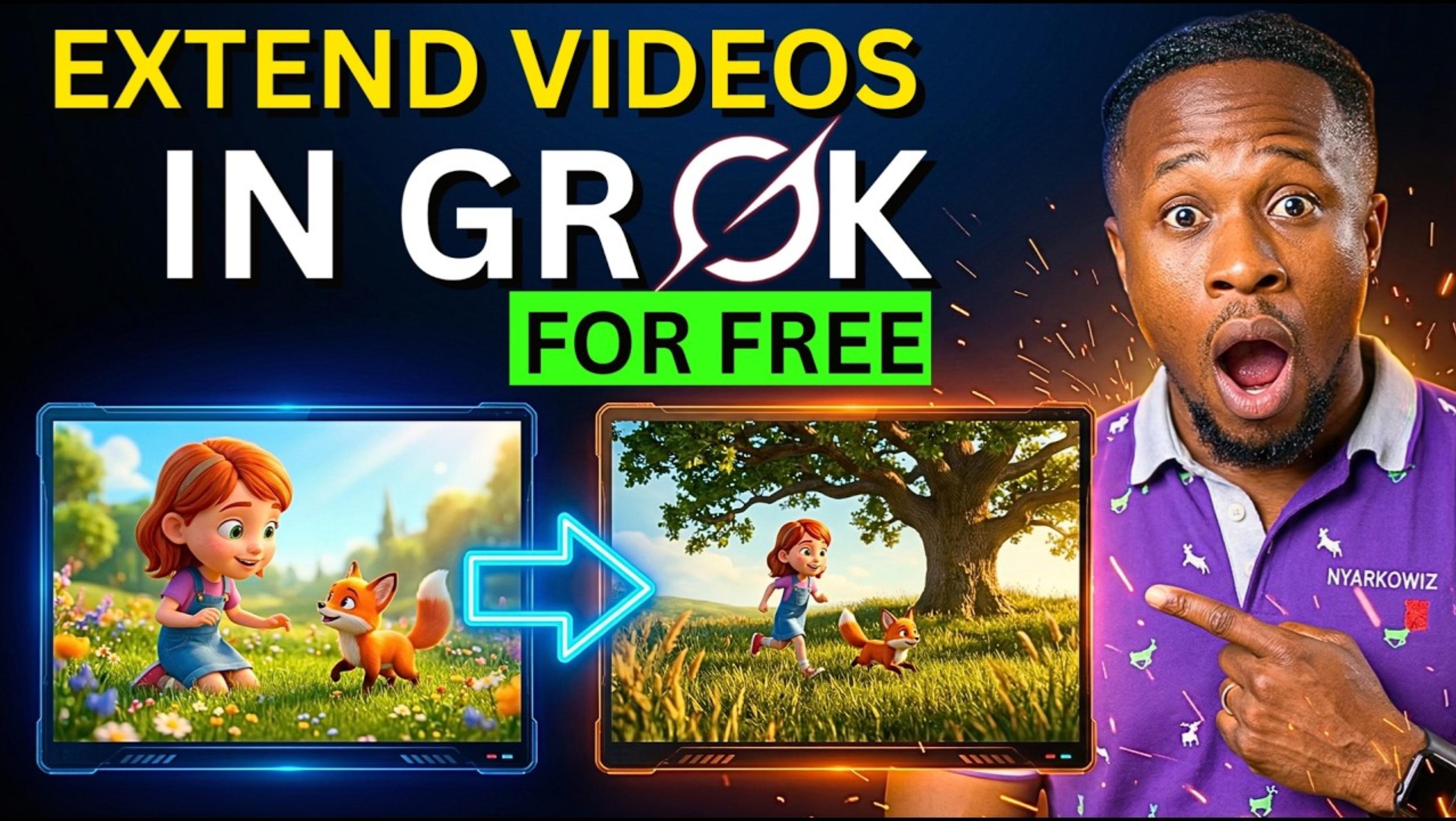 这个全新的Grok功能可以创建具有一致角色的无限AI视频