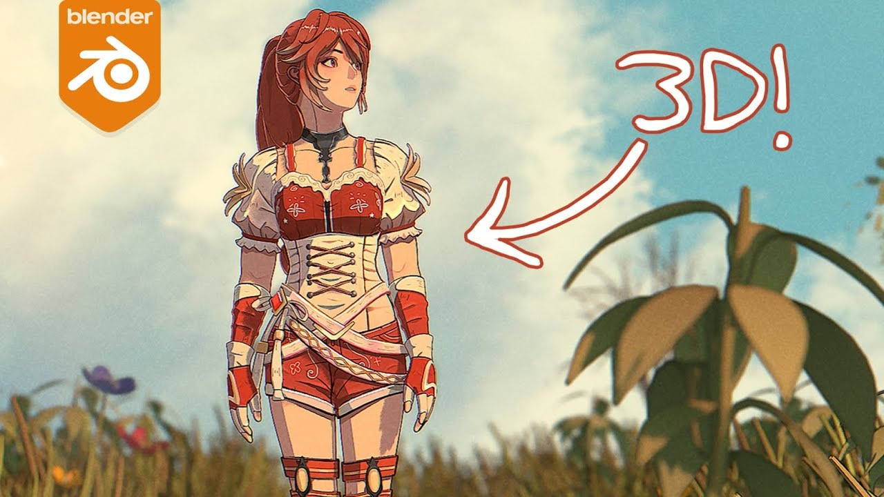 Anime Rendering Tutorial Tutorial - I Spent 80 Hours Making an Anime Cinematic... In Blender ...
