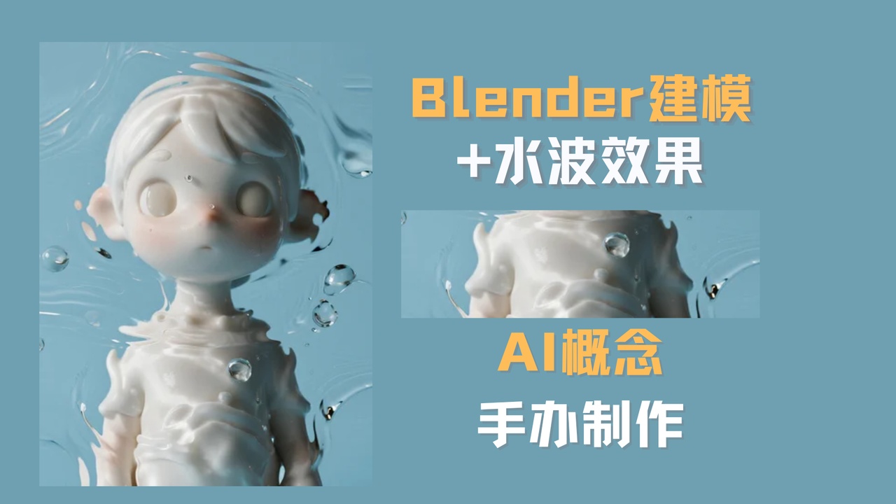 Origin Iv Tutorial 手办建模与水波纹效果制作教程 - AI+Blender再次炫技 手办建模与水波纹效果制作教程 - Origin CG - Blender ...