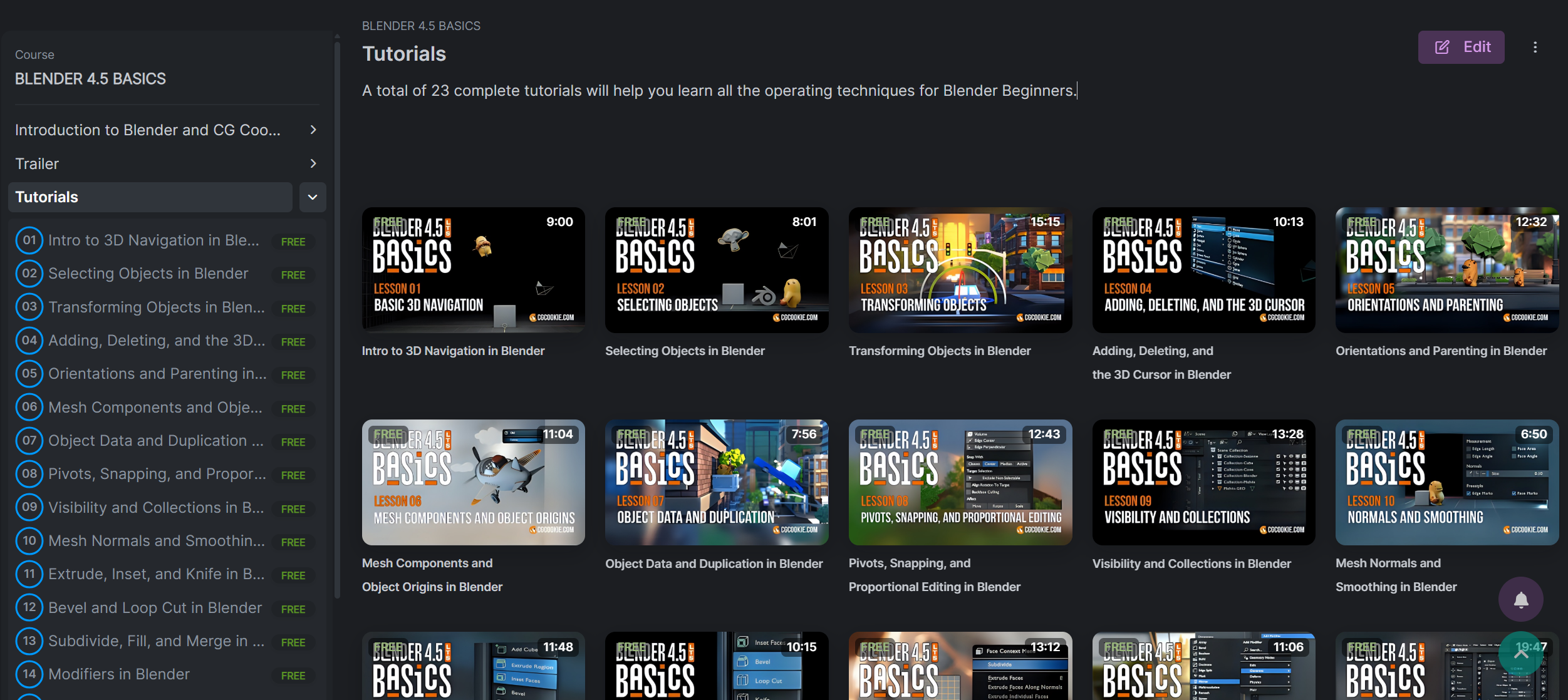 Origin Iv Tutorial Blender industry giant CGCOOKIE offers a range of