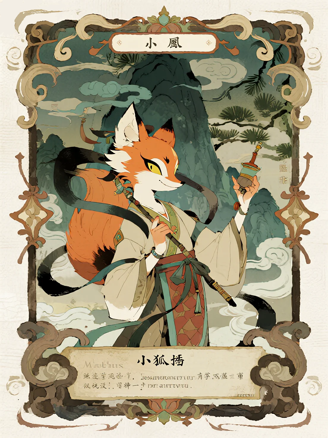 狐狸卡牌角色