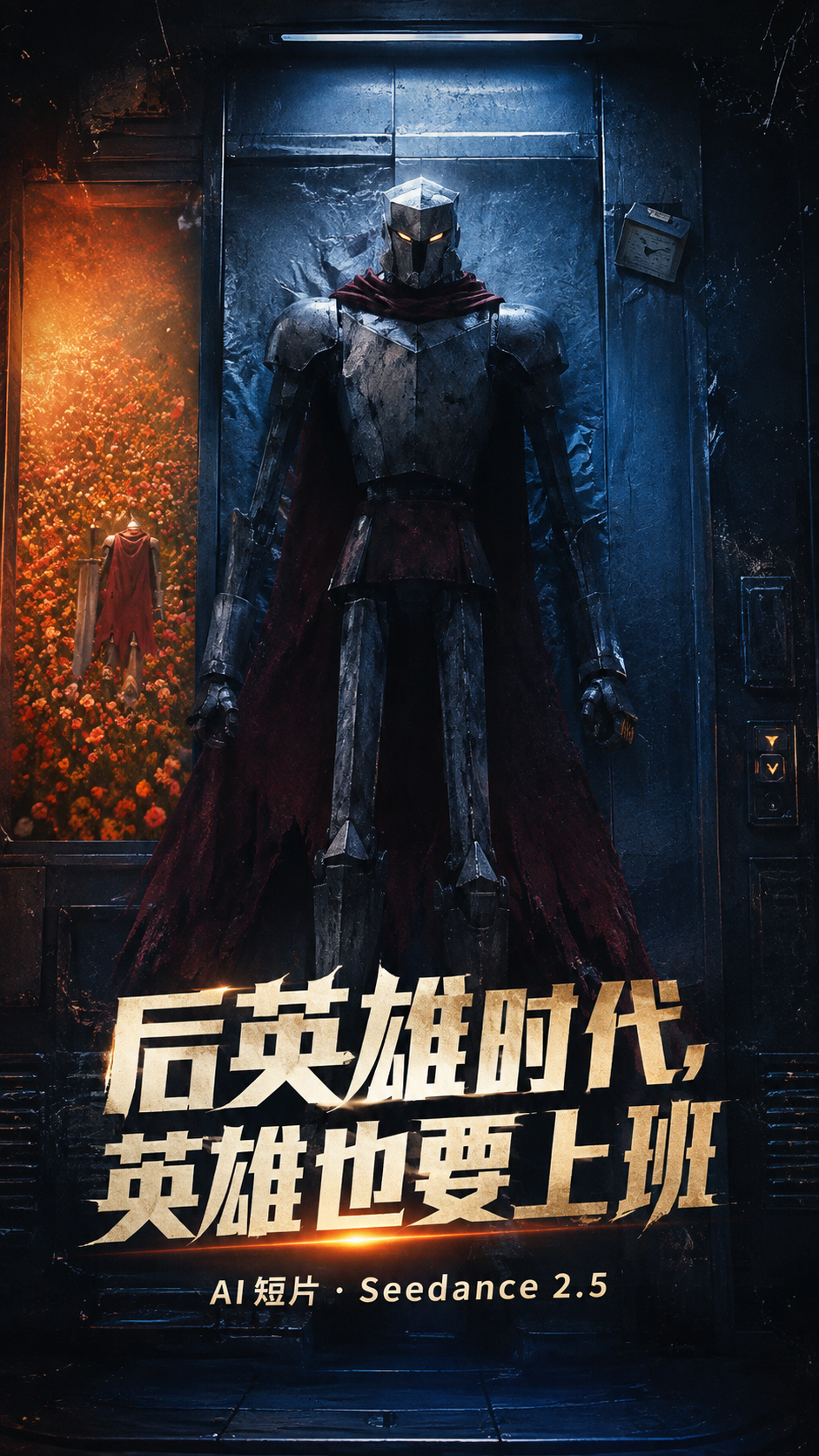 后英雄时代英雄也要准时上班  本次使用即梦Seedance2.5官方满血版制作完成一站式
