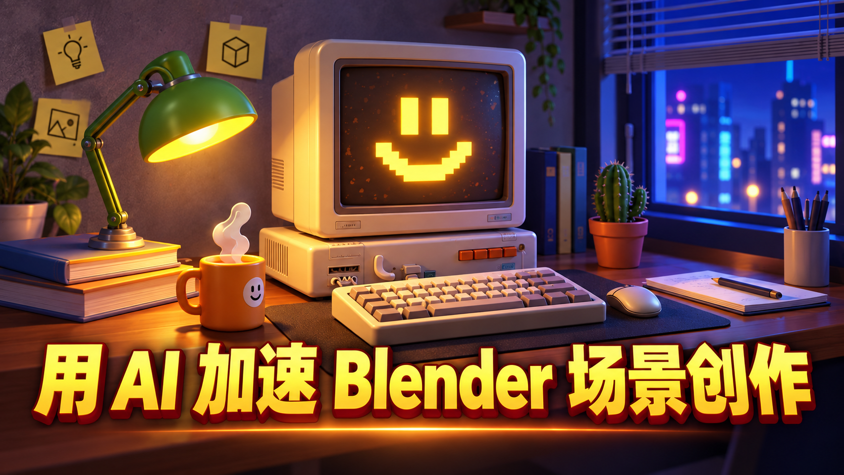 用 AI 加速 Blender 场景创作