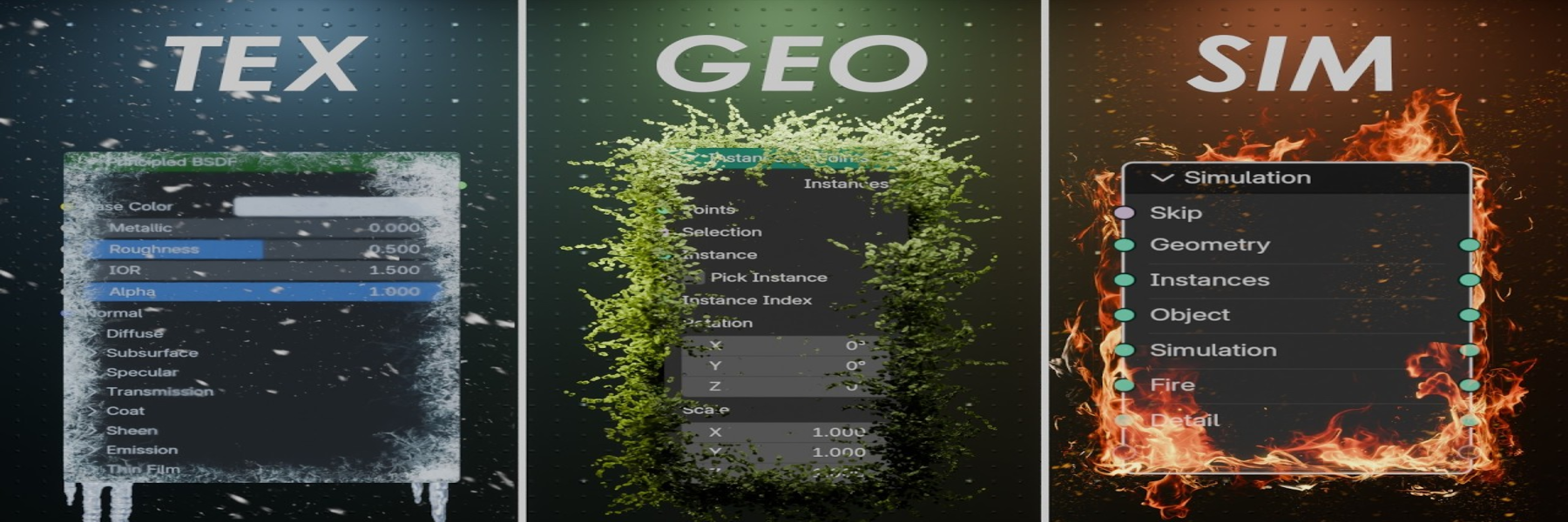 深入了解 Blender 4.5 中 Node 的所有功能