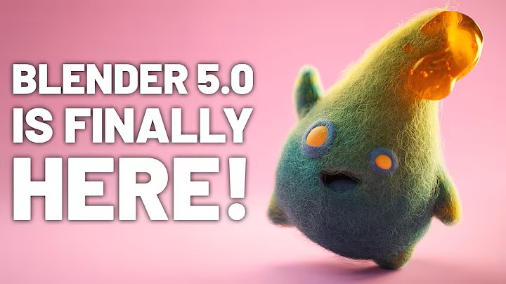 十分钟内了解 Blender 5.0 的所有功能！